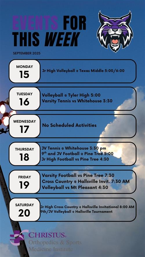 Athletics This Week